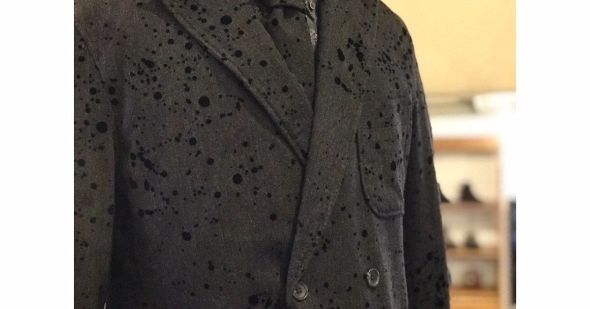 Engineered Garments / Newport Jacket – Flocking Splatter 】 – one